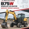 Yanmar B75W Wheeled Excavator Service Repair Manual Yanmar B75W Wheeled Excavator Service Repair Manual