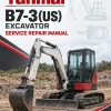Yanmar B7-3(US) Excavator Service Repair Manual Yanmar B7-3(US) Excavator Service Repair Manual