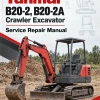 Yanmar B20-2, B20-2A Crawler Excavator Service Repair Manual Yanmar B20-2, B20-2A Crawler Excavator Service Repair Manual