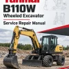 Yanmar B110W Wheeled Excavator Service Repair Manual Yanmar B110W Wheeled Excavator Service Repair Manual