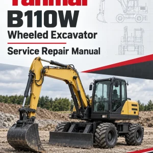 Yanmar B110W Wheeled Excavator Service Repair Manual Yanmar B110W Wheeled Excavator Service Repair Manual