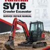 Yanmar SV16 Crawler Excavator Service Repair Manual Yanmar SV16 Crawler Excavator Service Repair Manual