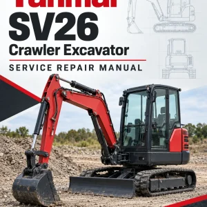 Yanmar SV26 Crawler Excavator Service Repair Manual