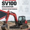 Yanmar SV100 Excavator Service Repair Manual Yanmar SV100 Excavator Service Repair Manual