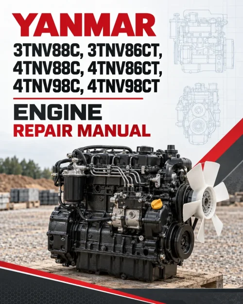 Yanmar 3TNV88C, 3TNV86CT, 4TNV88C, 4TNV86CT, 4TNV98C, 4TNV98CT Engine Repair Manual Yanmar 3TNV88C, 3TNV86CT, 4TNV88C, 4TNV86CT, 4TNV98C, 4TNV98CT Engine Repair Manual