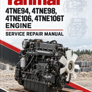 Yanmar 4TNE94, 4TNE98, 4TNE106, 4TNE106T Engine Service Repair Manual Yanmar 4TNE94, 4TNE98, 4TNE106, 4TNE106T Engine Service Repair Manual
