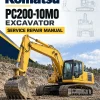 Komatsu PC200-10M0 Excavator Service Repair Manual Komatsu PC200-10M0 Excavator Service Repair Manual