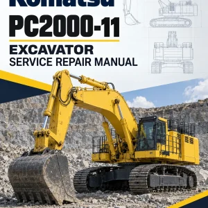 Komatsu PC2000-11 Excavator Service Repair Manual Komatsu PC2000-11 Excavator Service Repair Manual