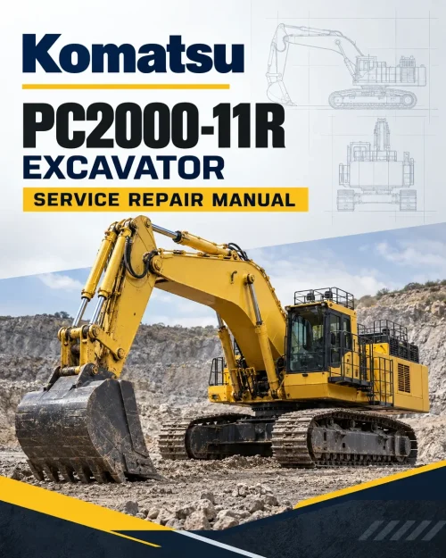 Komatsu PC2000-11R Excavator Service Repair Manual