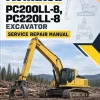 Komatsu PC200LL-8, PC220LL-8 Excavator Service Repair Manual