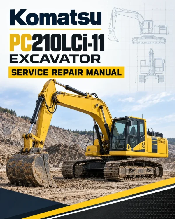 Komatsu PC210LCi-11 Excavator Service Repair Manual