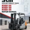 Still Electric Forklift Truck RX60: Model RX60-25, RX60-30, RX60-35 Repair Manual Still Electric Forklift Truck RX60: Model RX60-25, RX60-30, RX60-35 Repair Manual
