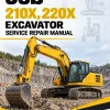 JCB 210X, 220X Excavator Service Repair Manual JCB 210X, 220X Excavator Service Repair Manual