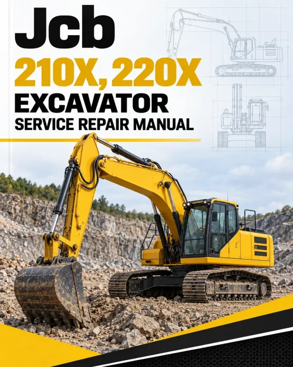 JCB 210X, 220X Excavator Service Repair Manual JCB 210X, 220X Excavator Service Repair Manual