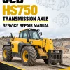 JCB HS750 Transmission Axle Service Repair Manual JCB HS750 Transmission Axle Service Repair Manual