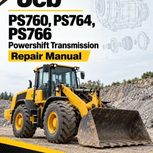 JCB PS760, PS764, PS766 Powershift Transmission Repair Manual JCB PS760, PS764, PS766 Powershift Transmission Repair Manual