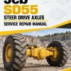JCB SD55 Steer Drive Axles Service Repair Manual
