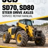 JCB SD70, SD80 Steer Drive Axles Service Repair Manual JCB SD70, SD80 Steer Drive Axles Service Repair Manual
