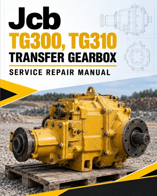 JCB TG300, TG310 Transfer Gearbox Service Repair Manual