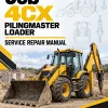 JCB 4CX Pilingmaster Loader Service Repair Manual JCB 4CX Pilingmaster Loader Service Repair Manual