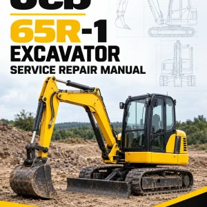 JCB 65R-1 Excavator Service Repair Manual