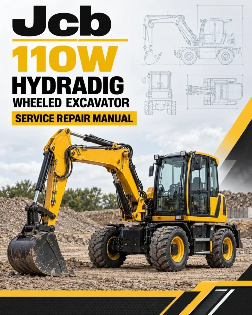 JCB 110W Hydradig Wheleed Excavator Service Repair Manual JCB 110W Hydradig Wheleed Excavator Service Repair Manual