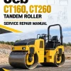 JCB CT160, CT260 Tandem Roller Service Repair Manual JCB CT160, CT260 Tandem Roller Service Repair Manual