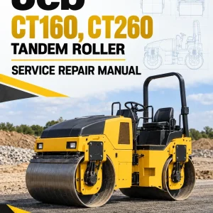 JCB CT160, CT260 Tandem Roller Service Repair Manual JCB CT160, CT260 Tandem Roller Service Repair Manual