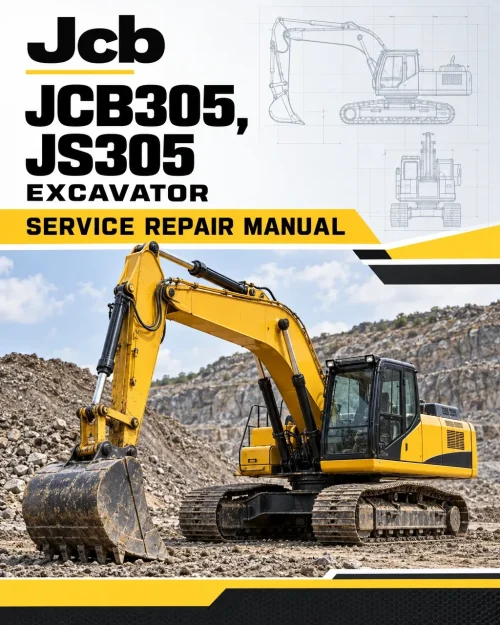 JCB JCB305, JS305 Excavator Service Repair Manual JCB JCB305, JS305 Excavator Service Repair Manual
