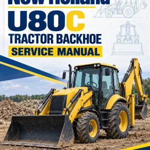 New Holland U80C Tractor Backhoe Service Manual