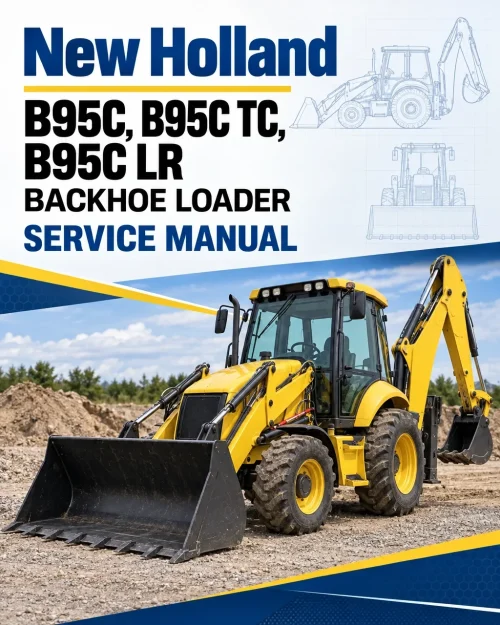 New Holland B95C, B95C TC, B95C LR Backhoe Loader Service Manual New Holland B95C, B95C TC, B95C LR Backhoe Loader Service Manual