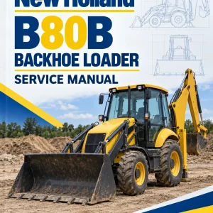 New Holland B80B Backhoe Loader Service Manual