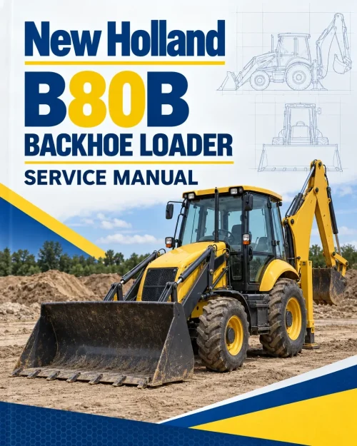 New Holland B80B Backhoe Loader Service Manual