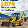 New Holland LB75 Backhoe Loader Service Manual