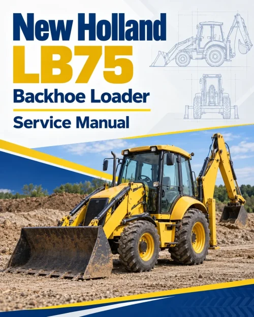 New Holland LB75 Backhoe Loader Service Manual New Holland LB75 Backhoe Loader Service Manual