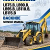 New Holland LB75.B, LB90.B, LB95.B, LB110.B, LB115.B Backhoe Service Manual