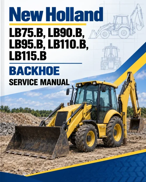 New Holland LB75.B, LB90.B, LB95.B, LB110.B, LB115.B Backhoe Service Manual New Holland LB75.B, LB90.B, LB95.B, LB110.B, LB115.B Backhoe Service Manual