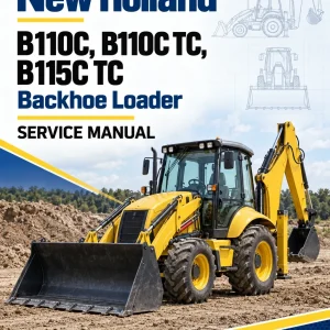 New Holland B110C, B110C TC, B115C TC Backhoe Loader Service Manual