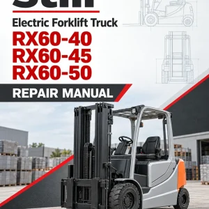 Still Electric Forklift Truck RX60: Model RX60-40, RX60-45, RX60-50 Repair Manual Still Electric Forklift Truck RX60: Model RX60-40, RX60-45, RX60-50 Repair Manual