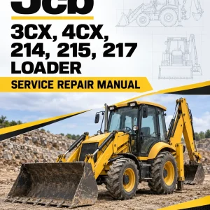 JCB 3CX, 4CX, 214, 215, 217 Loader Service Repair Manual (0930000 - 0959999) JCB 3CX, 4CX, 214, 215, 217 Loader Service Repair Manual (0930000 - 0959999)