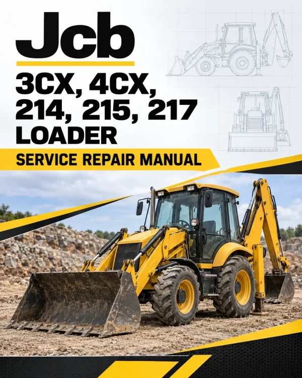 JCB 3CX, 4CX, 214, 215, 217 Loader Service Repair Manual (0930000 - 0959999) JCB 3CX, 4CX, 214, 215, 217 Loader Service Repair Manual (0930000 - 0959999)