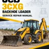 JCB 3CXG Backhoe Loader Service Repair Manual
