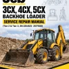 JCB 3CX, 4CX, 5CX Backhoe Loader Service Repair Manual (Tier 2 & Tier 3, SN 2254521- 2517500)