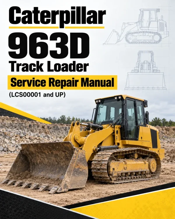 Caterpillar CAT 963D Track Loader Service Repair Manual (LCS00001 and UP)