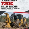 Tigercat 720C Feller Buncher Repair Service Manual (SN 7203001 - 7203499)