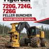 Tigercat 720G, 724G, 726G Feller Buncher Repair Service Manual (SN 7205601–7266700) Tigercat 720G, 724G, 726G Feller Buncher Repair Service Manual (SN 7205601–7266700)