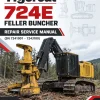 Tigercat 724E Feller Buncher Repair Service Manual (SN 7241001 - 7243100) Tigercat 724E Feller Buncher Repair Service Manual (SN 7241001 - 7243100)