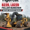 Tigercat 822D, L822D Feller Buncher Repair Service Manual (SN 82213001 - 82224000) Tigercat 822D, L822D Feller Buncher Repair Service Manual (SN 82213001 - 82224000)