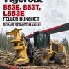 Tigercat 853E, 853T, L853E Feller Buncher Repair Service Manual Tigercat 853E, 853T, L853E Feller Buncher Repair Service Manual