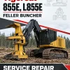 Tigercat 855E, L855E Feller Buncher Repair Service Manual Tigercat 855E, L855E Feller Buncher Repair Service Manual